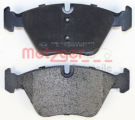 METZGER 1170684 Bremsbelagsatz, Scheibenbremse